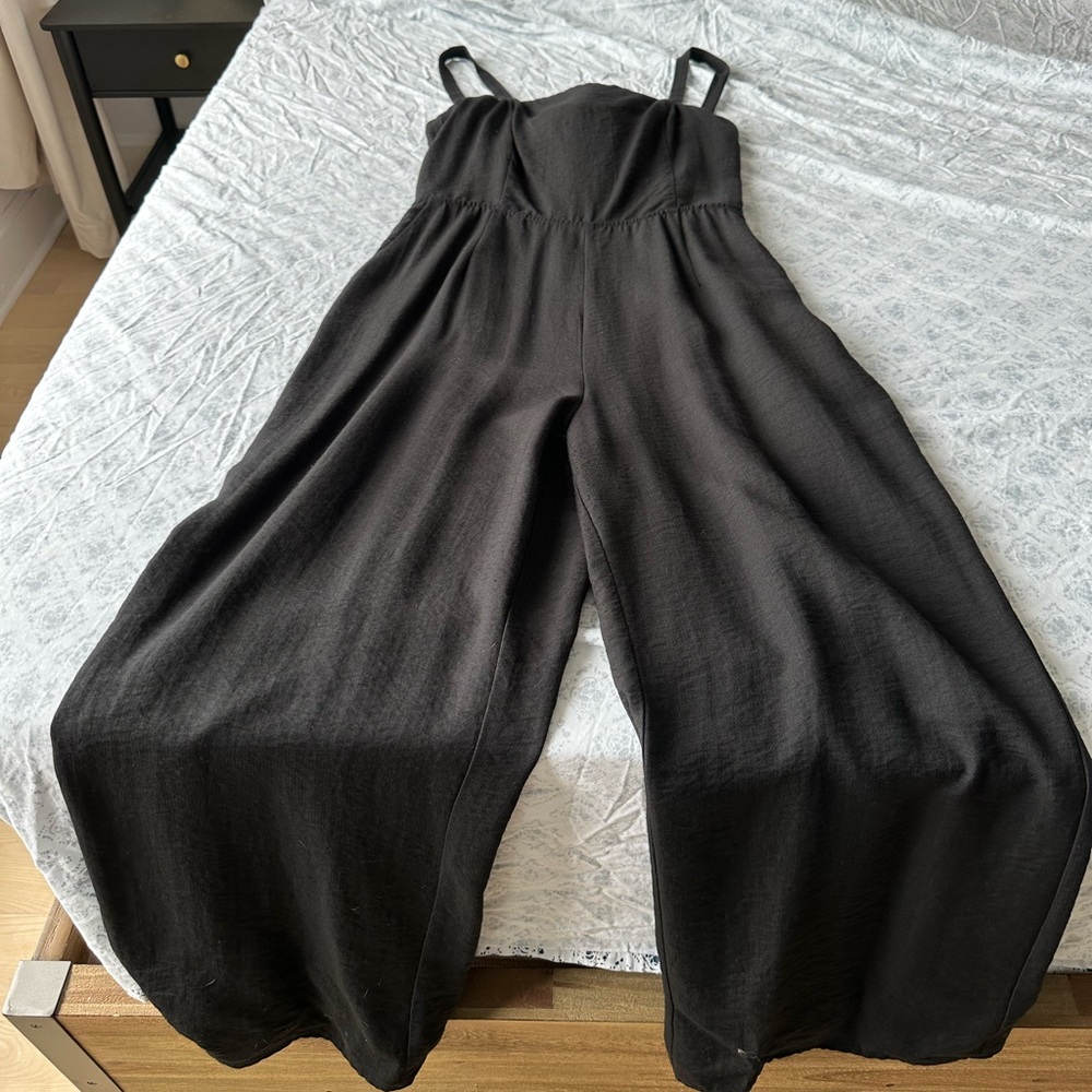 1 State - jumpsuit with tie back, size 10
